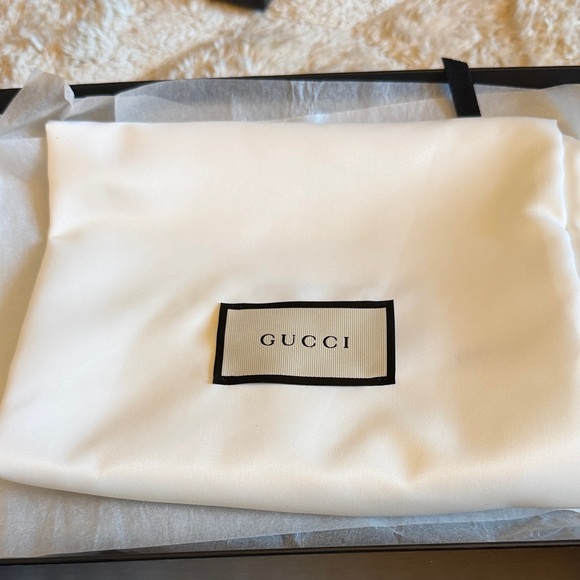 Gucci Embossed Black Slides - Picture 3 of 4